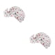 thumbnail image 1 of Billuyoard Gorros de ducha Estampado de flores Impermeable Elástico Ajustable Colorido Sombrero Mujeres Niñas Accesorios de baño Rosa punto punto gris rosa 2Conjunto, 1 of 6