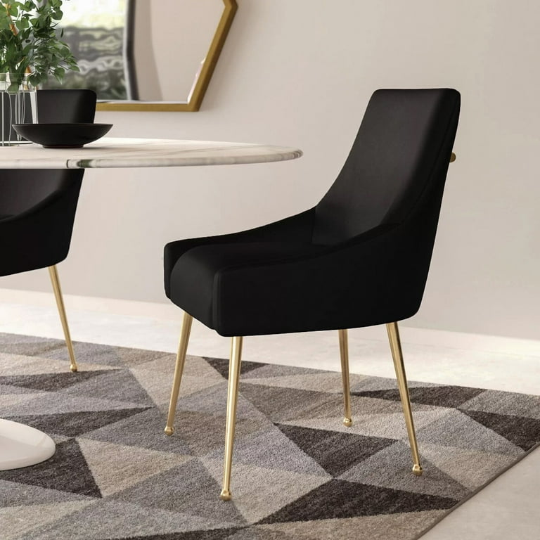 Dusek upholstered dining chair deals