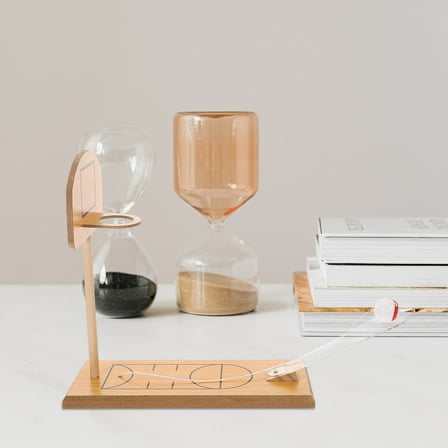 GAXIRE Mini Desk Basketball Hoop Game for Finger Strength and Hand Coordination Improvement, 1 Piece