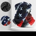 thumbnail image 4 of qinhaie USA Flag Neck Gaiter, Sun Cooling Scarf UV Protection Breathable Face Mask, Seamless Headwrap Headband Balaclava, Hiking Fishing for Men & Women, Watermelon red, 4 of 6