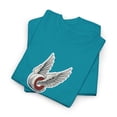 thumbnail image 3 of OG Classic Spiral Wheels Spitfire 2000s Skateboard Vintage Classic TShirt Print - Tropical Blue / 5XL, 3 of 5
