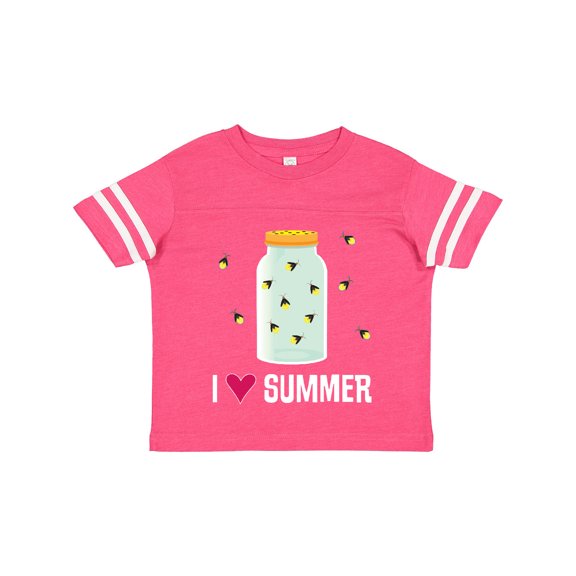 Inktastic I Love Summer Cute Fireflies Boys or Girls Toddler T-Shirt