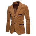 thumbnail image 2 of Vedolay Blazers for Men Business Casual Blazer Work Office Coats Khaki,M, 2 of 5