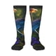 thumbnail image 1 of Balery Cute Blue Frog Calcetines novedosos Calcetines deportivos Calcetines hasta la rodilla Calcetines de algodón Calcetines originales y geniales, 1 of 6