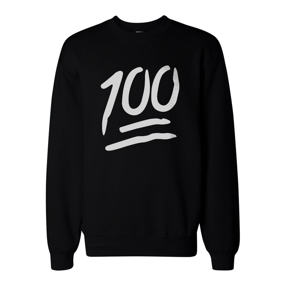 100 Points Cute Sweatshirt Back to School Unisex Sweat Shirt 