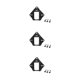 thumbnail image 2 of Matsuzay Soporte para casco Soporte para lámpara de montaje ligero Aleación de aluminio A prueba de herrumbre Conveniencia de larga duración Type1 NO1, 2 of 6