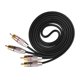 thumbnail image 4 of Cable 2RCA a 2RCA Conector multipropósito Adaptador profesional macho a macho 3 metros, 4 of 8