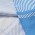 thumbnail image 7 of USNSM Mens Classic Plaid Printed Shirts Short Sleeve Lapel Button Down Shirt Loose Fit Cotton Comfortable Casual Shirt Blouse Blue L, 7 of 7