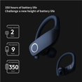 thumbnail image 4 of Injueey Auriculares Bluetooth 5.0 Manos libres Auriculares inalámbricos Estéreo HIFI de sonido Control táctil Auriculares Cables de audio/vídeo, 4 of 6