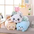 thumbnail image 4 of Linda almohada de tiro, juguete de almohada de animal de peluche suave, almohada de tiro de felpa, almohada para dormir Kawaii, regalo para niños y novia Ormromra CDWJ483-1, 4 of 7