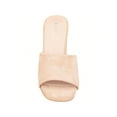 thumbnail image 4 of Women's Chunky Heeled Mule Sandals Low Heel Sandals Single Strap Square Toe Chunky Heeled Sandal, 4 of 5