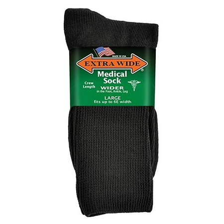 Extra Wide Medical Diabetic Socks for Men's Shoe Size 11-16 up to 6E Wide,