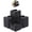 2 Inch, variant on 2 Inch Heavy Duty Bed Risers for Furniture Legs and Wheels, Square Risers for Bed, Sofa, Couch and Table, 4 Pack