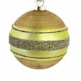 thumbnail image 3 of Saltoro Sherpi Holiday Theme Vintage Glass Ornament, Yellow, 3 of 5