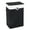 Black, variant on Resenkos Rectangle Bamboo Hamper Laundry Basket Washing Cloth Bin Storage Bag Lid 3 color-Black, Laundry Hampers for Bedroom, Bathroom, Dorm, Laundry Room