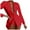 Red, variant on Lindreshi Blazers for Women Business Blazers for Women's Casual Outstanding Collar Slim Long Sleeve Office Suit Jacket