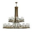 thumbnail image 4 of Meyda 146669 60 in. Arion 24 Light Two Tier Pendant, 4 of 5