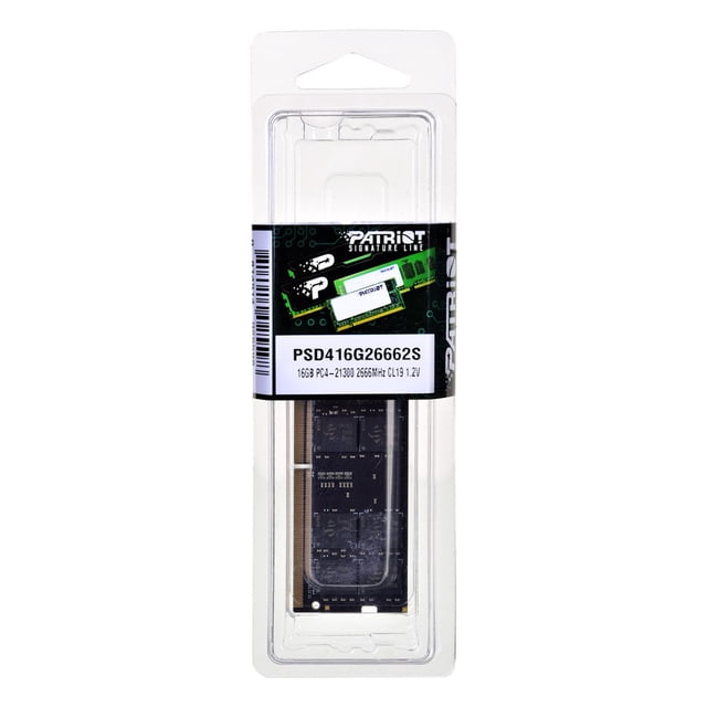 Patriot Memory PSD416G26662S module de Mémoire 16 Go DDR4 2666 MHz