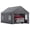 Gray, variant on 10 x 20FT Heavy Duty Carport with Roll-Up Windows, Portable Garage with Removable Sidewalls & Doors, Portable Car Tent Garage with Roll-Up Windows and All-Season Tarp, for Car, Truck