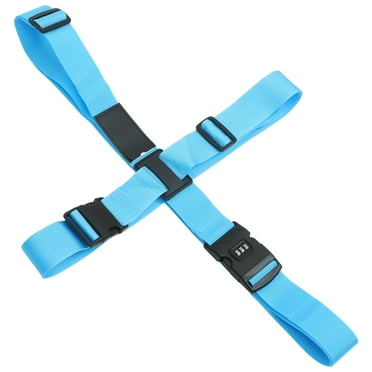 Style Suitcase Luggage Belt with 3 Combination Lock