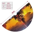 thumbnail image 5 of Kll 48" Christmas Tree Skirt Fall Village Scenery Xmas Tree Skirts Mat For New Year Xmas Holiday Party Indoor Outdoor Home Decoration, 5 of 9
