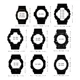 thumbnail image 4 of Reloj Casio Digital Original W-219hd-1av Color de la correa Plateado Color del bisel Plateado, 4 of 4