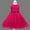 Hot Pink, variant on Girl Dresses Ruffle Lace Wedding Flower Girl Dress (Red 7-8 Years)