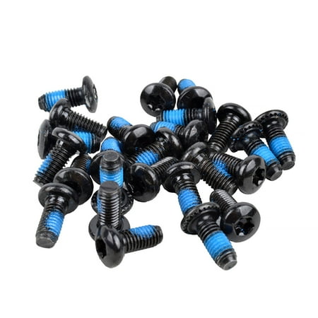 

unbranded 12 PCS Moutian Road Bike M5x10mm Disk Brake Rotor Bolts T25 Screws Cycling Accessories