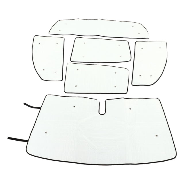 Parasol Para Parabrisas, 6 Uds. Parasol De Aluminio Para Coche De Doble Capa Para XK50 2007-2021 ANGGREK Auto Window Heat Shield Cover