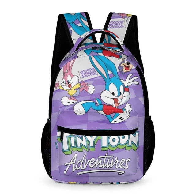 Tiny Toon Adventures Mochila Escolar para Niños y Niñas, Mochila Infantil de Alta Calidad Ligera, Grande y Duradera 43x15x32cm