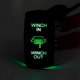 thumbnail image 3 of 10X 7Pin Laser Momentary Rocker Switch Winch in Winch Out 12V ON-OFF-ON LED Light, 3 of 3