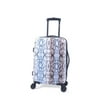 iFLY Hardside Luggage Fibertech 20 Inch Carry-on Luggage, Python