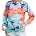 thumbnail image 1 of Moda mujer cuello redondo manga larga otoño Hollween estampado blusa suelta Tops sudaderas Fridja bvmnju7147, 1 of 5