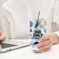 thumbnail image 3 of Dad Daily Affirmations 20oz Travel Coffee Mug Tumbler, New Dad Father Daddy Gifts for Christmas from Daughters Sons, Dad Birthday Gifts,Fathers Day Stainless Steel Tumbler with Lid and Straw, 3 of 6
