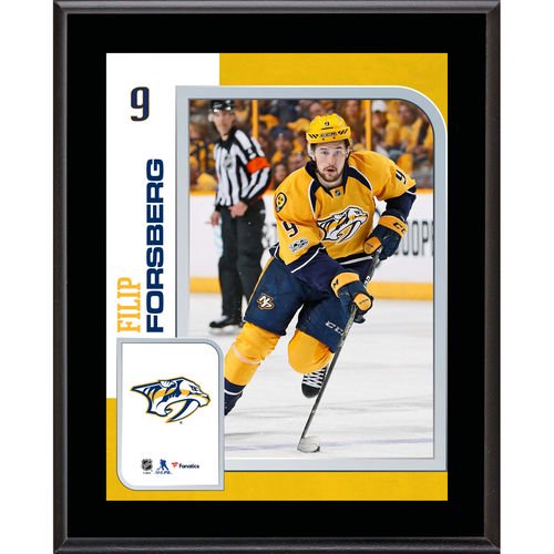 Filip Forsberg Nashville Predators 10.5" x 13" Sublimated ...