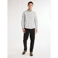 thumbnail image 2 of Free Assembly Men's Oxford Woven Shirt With Long Sleeves, Sizes XS-3XL, 2 of 5