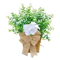 thumbnail image 1 of Front Door Garland Spring Hydrangea Simulation Rattan Basket Hanging Decorative Basket 30 cm x 45 cm, 1 of 8