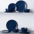 thumbnail image 4 of Noritake Colorscapes NoN Swirl (Navy on Navy) 12-Piece Coupe Dinnerware Set, Service for 4, 4 of 7