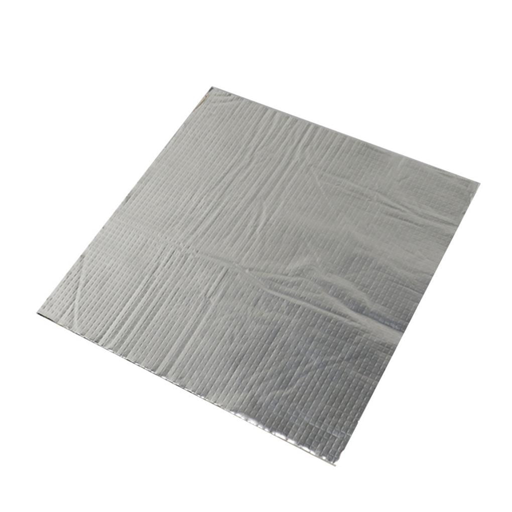 2-Pack 3D Printer Heated Bed Insulation Mats: Lightweight Foam Foil, Self-Adhesive, 300x300x5mm – Perfect For CR-10 & Other Printers