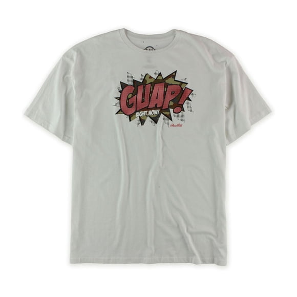 Camiseta Gráfica Ecko Unltd Hombres Guap! Blanca Pequeña