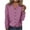 Purple 1, variant on Kaemgyyd Women's Long Sleeve V Neck Button down Cardigan Classic Solid Color Fall Tops Outwear Jackets
