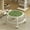 Green, variant on Taicans ‌Low Rolling Stool with 360° Swivel Wheels,Ergonomic Cushion Seat for Shoe Changing/Makeup/Pedicure,Compact Mobile Stool for Home/office/Salon,Gray Plastic (10.24x7.48in)‌