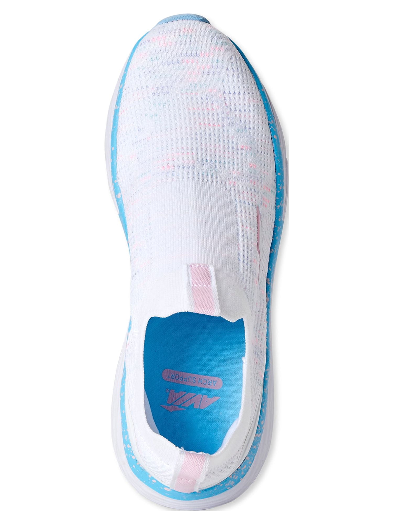 Avia Women's Slip-on Athletic Sneaker, Wide Width Available