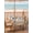 Brown, variant on Vintage Bees Crowns Outdoor Tablecloth - 54x54 Inch Square Dining Table Cover, Rustic Leaves Rings Brown Gradient Waterproof Outdoor Table Cloth with Umbrella Hole & Zipper for Picnic/Patio/Party