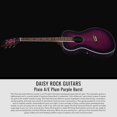 thumbnail image 2 of Daisy Rock Pixie Plum Purple Burst Acoustic/Electric Guitar with Basic Accessory Bundle, 2 of 5