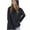 Black, variant on QUYUON Women Hoodies Pullover Shirts Drawstring Casual Long Sleeve Hooded Sweatshirts Solid Color Blouse Tops with Hood Fall Sweatshirts Winter Thin Hoodies Sweatshirt Coat Black L