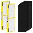 thumbnail image 1 of SAKEGDY FLT4825 HEPA Filter B Compatible with Air Purifier models AC4825 AC4300 AC4800 AC4900 AC4850, 2 True HEPA Filters + 6 Acti, 1 of 9