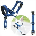 thumbnail image 3 of Bozales para la Boca del Perro Collar Antiladridos para Perros Herramienta de Entrenamiento para Perros Transpirable Juego de Bozales de Nailon con Tiras Reflectantes, M-Negro, 3 of 6