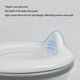 thumbnail image 4 of Inodoro para aprender a ir al baño diseño realista fácil de limpiar con cubeta extraíble y caja de almacenamiento aspecto realista asiento de inodoro para niños y niñas ANGGREK  Otros, 4 of 8