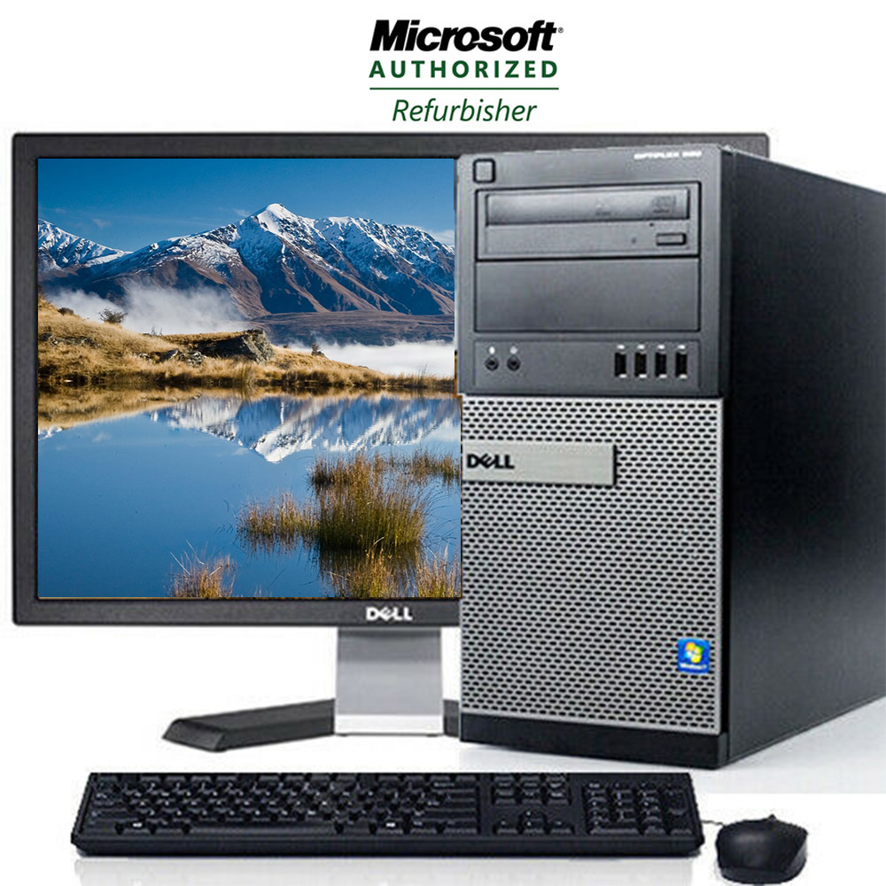 Dell Optiplex Windows 10 Pro Desktop Computer Intel Core i5 3.1GHz Processor 8GB RAM 500GB HD 